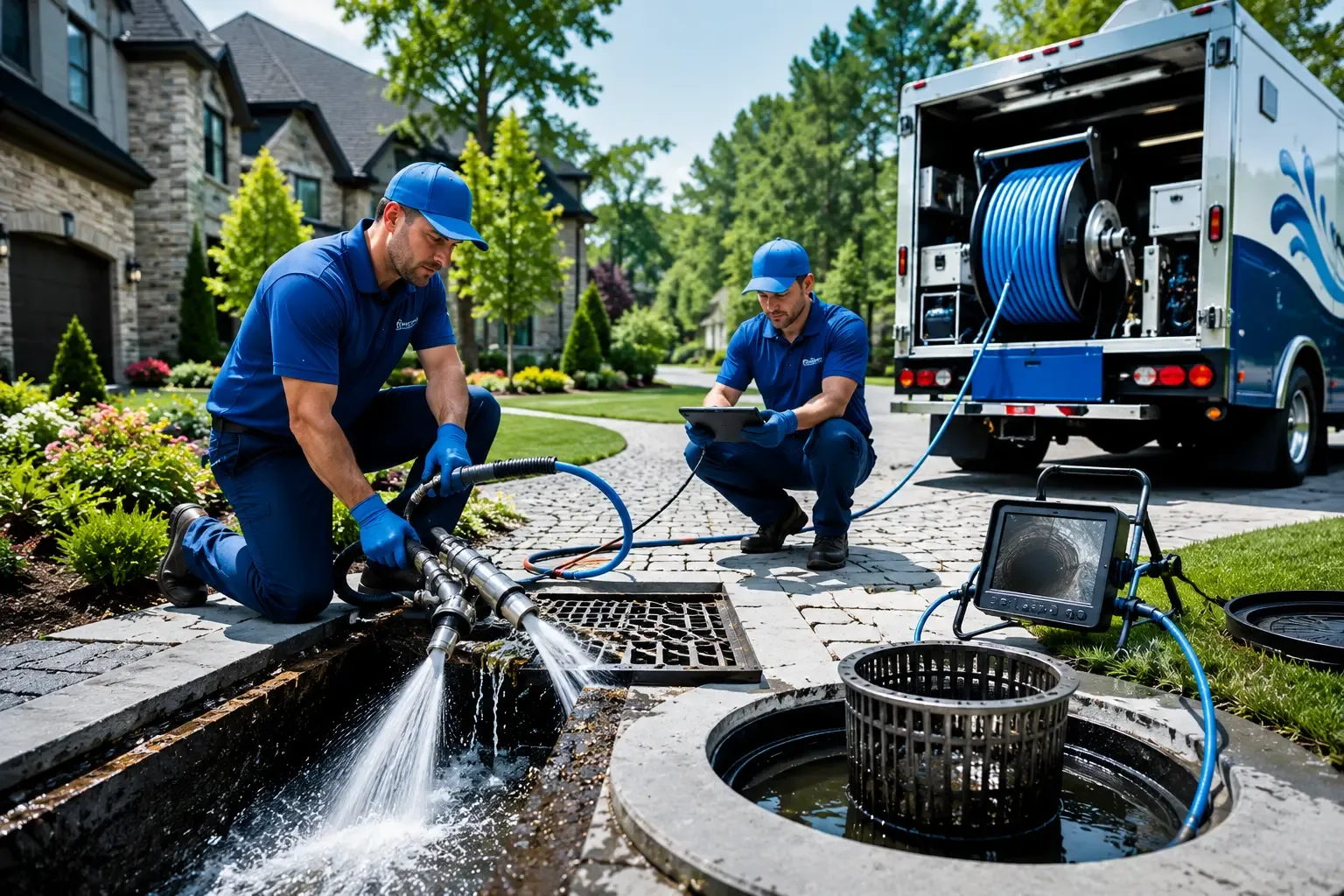 Local outdoor drain cleaning professionals in Wind Ridge, PA
